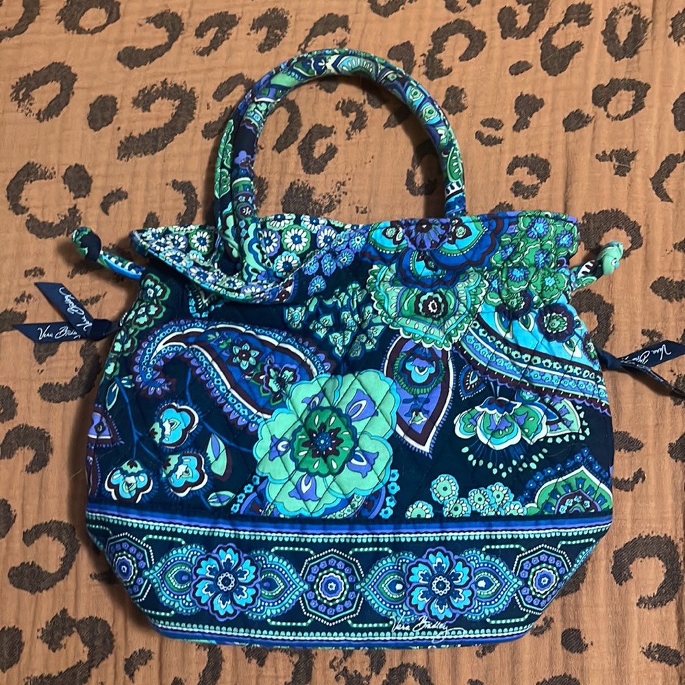 Vera Bradley - Blue Rhapsody - Top Drawstring & Handle Purse